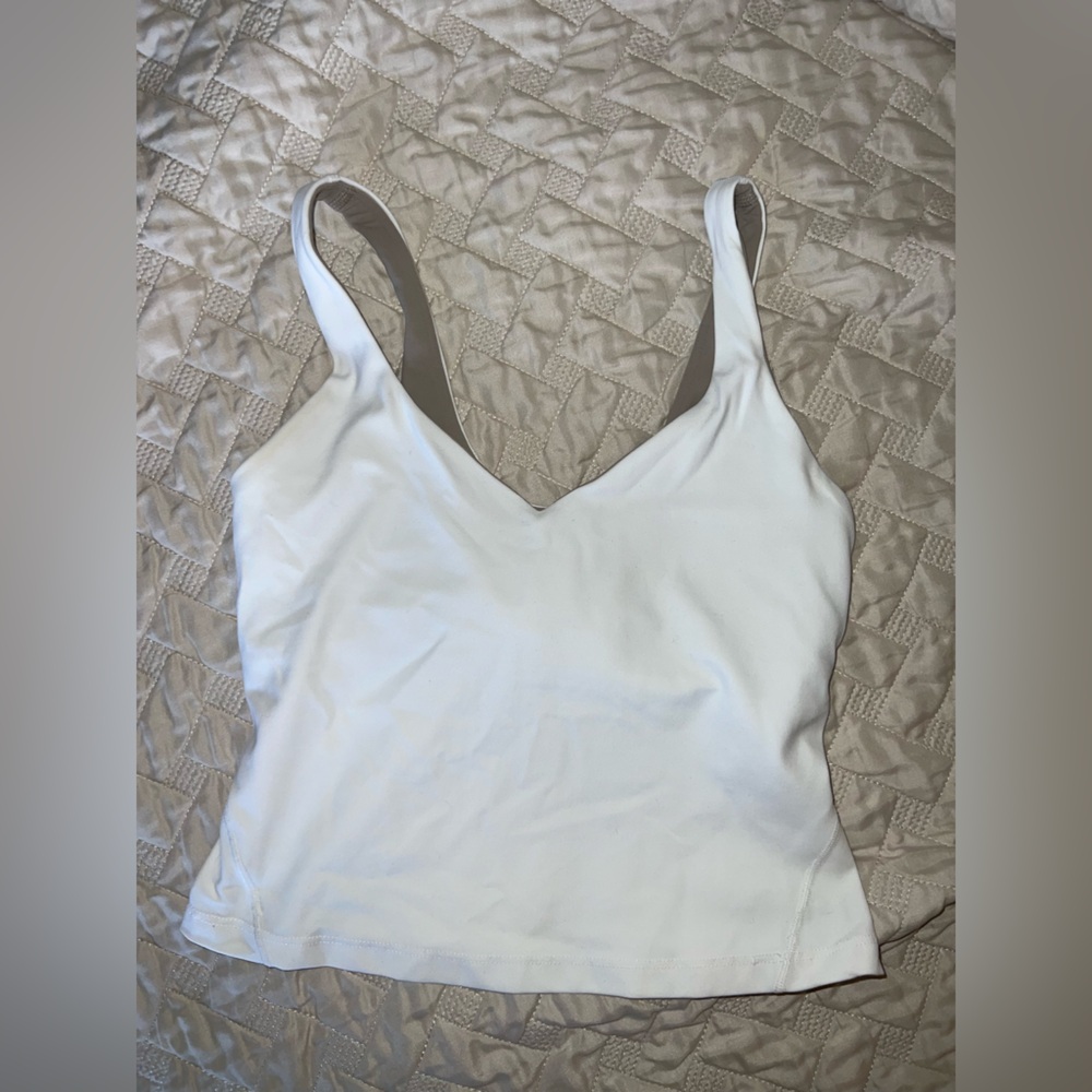 lululemon athletica White Tank Top